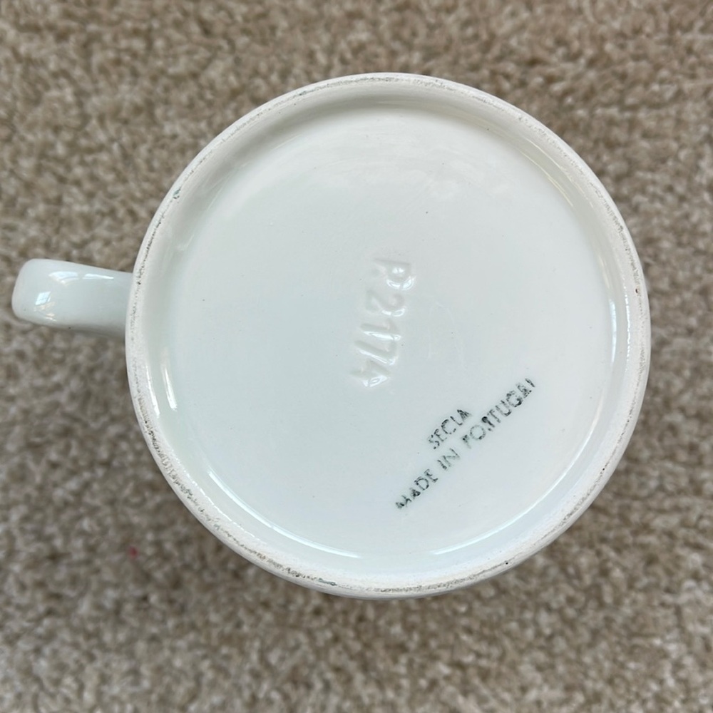EUC Vintage SECLA Father Pop Art Coffee Tea Mug MADE IN PORTUGAL Pottery - Picture 6 of 6